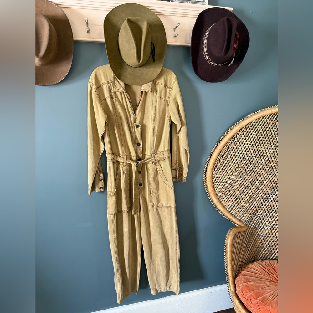 Free People Coveralls sz small - Picture 2 of 9